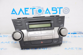 Магнитофон радио проигрыватель Toyota Highlander 08-13 потертые кнопки