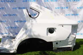 Четверть крыло задняя левая Nissan Altima 13-15 дорест белый, вмятины, с центр стойкой