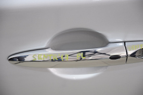 Ручка двери внешняя передняя левая Nissan Sentra 15-19 рест keyless, хром