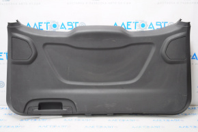 Обшивка двери багажника низ Ford C-max MK2 13-18 черная, царапины, сломано крепление ручки