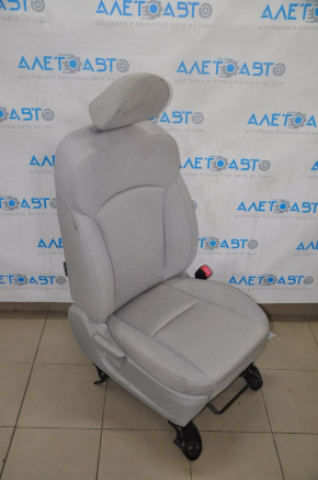 Пасажирське сидіння Subaru Forester 14-18 SJ без airbag, механічні, ганчірка, сіра