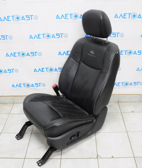 Сидіння водія Infiniti JX35 QX60 13- з airbag, електро, шкіра черн