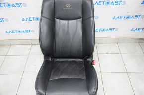 Пасажирське сидіння Infiniti JX35 QX60 13- з airbag, електро, шкіра черн