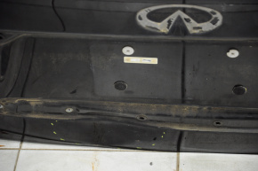 Дверь багажника голая Infiniti JX35 QX60 13-15 дорест, черный KH3, примята снизу