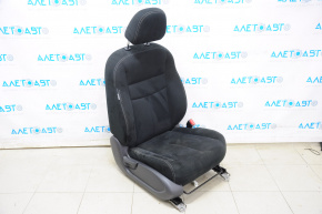 Пасажирське сидіння Nissan Murano z52 15- без airbag, хутро, ганчірка черн