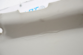 Обшивка потолка Nissan Murano z52 15-18 серый без люка, заломы, тычки, потертости, под химчистку