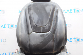 Сидіння водія Chevrolet Volt 11-15 без airbag, механічні, шкіра черн