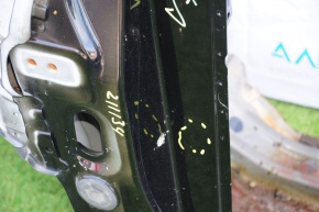 Стойка кузова передняя левая Toyota Camry v70 18- зеленая, нижняя часть