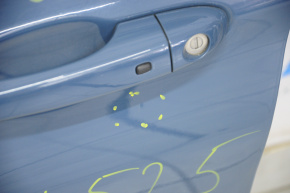 Двері в зборі перед лев Chrysler 200 15-17 синій PAG, стусана
