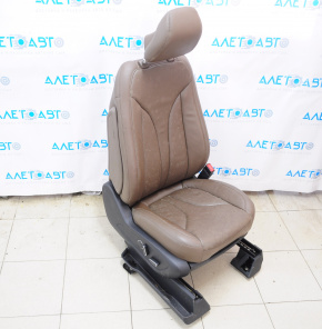 Пасажирське сидіння Lincoln MKC 15- з airbag, електро, з вент, шкіра коричнева, під хімчистку