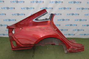 Четверть крыло задняя правая Hyundai Sonata 15-17 красный, тычки