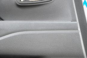 Обшивка дверей картка зад лев Mitsubishi Outlander 14-21 черн ганчірка, подряпини