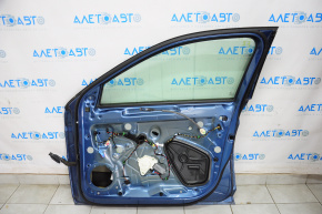 Дверь голая передняя правая VW Jetta 19- синий LD5L