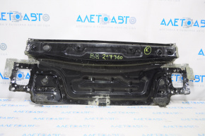 Задняя панель VW Passat b8 16-19 2 части, черный L041