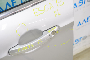 Дверь в сборе передняя левая Ford Escape MK3 13- серебро UX, вмятина, тычка