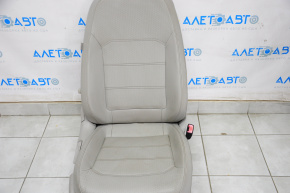 Пассажирское сидение VW Passat b7 12-15 USA без airbag, механич, кожа, серое