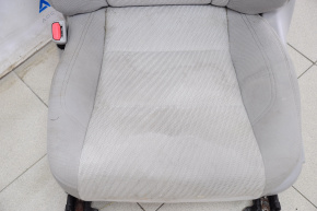 Водительское сидение Toyota Camry v55 15-17 usa без airbag, LE, электро, трапка серое, грязное
