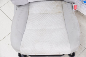 Пассажирское сидение Toyota Camry v55 15-17 usa без airbag, LE, механич, тряпка серое, грязное