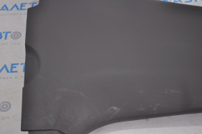 Накладка центральной стойки нижняя правая Toyota Prius 30 10-15 темно-серая, затерта