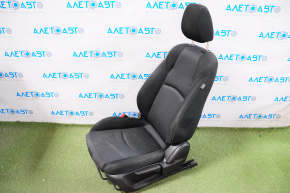 Водійське сидіння Mazda 3 14-16 BM дорест, без airbag, ганчірка чорна