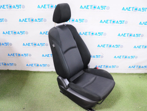Пасажирське сидіння Mazda 3 14-16 BM дорест, без airbag, ганчірка чорна