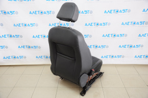 Водійське сидіння Ford Focus mk3 15-18 рест, з airbag, електро, шкіра чорна зам'ята