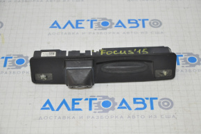 Камера заднего вида Ford Focus mk3 15-18 рест, с подсветкой и кнопкой, сломаны крепления