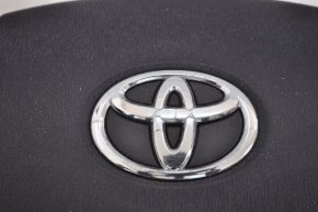 Подушка безопасности airbag в руль водительская Toyota Prius V 12-17 вздулся хром