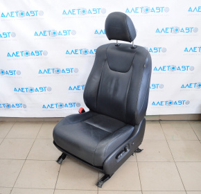 Водительское сидение Lexus RX350 RX450h 10-15 без airbag, электро, кожа черн