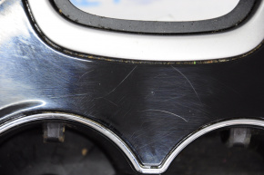 Накладка центральной консоли с подстаканником Ford Edge 15-18 черн, царапины
