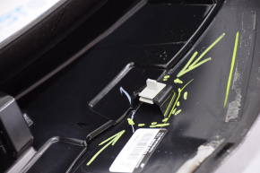 Спойлер двери багажника Infiniti QX50 19- надломы креплений