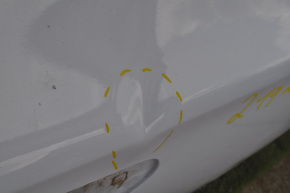Четверть крыло задняя правая Toyota Camry v55 15-17 usa белая, вмятины, тычки, примята