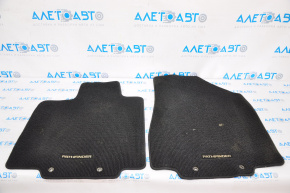 Комплект килимків салону Nissan Pathfinder 13-20 ганчірка чорний