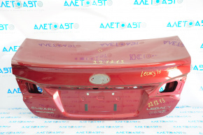 Кришка багажника Subaru Legacy 15-19 червоний H2Q, стусана