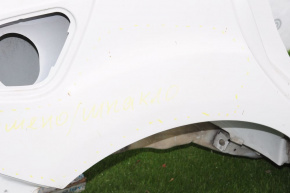 Чверть крило ззаду права Ford Focus mk3 11-18 5d білий, відновлена