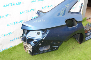 Четверть крыло задняя правая VW Jetta 19- синий, на кузове