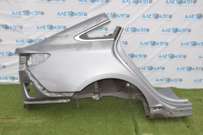 Четверть крыло задняя правая Hyundai Sonata 15-17 серебро, примят