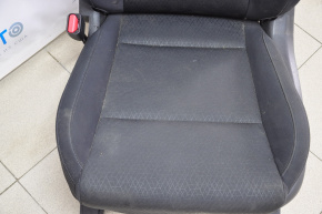 Сидіння водія Hyundai Tucson 16-20 без airbag, електро, ганчірка черн