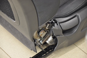 Пассажирское сидение Hyundai Tucson 16-20 без airbag, механ, тряпка черн, прож ткань, деф плас