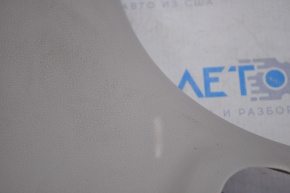 Накладка центральной стойки нижняя левая Nissan Versa 12-19 usa серый, побелел пластик