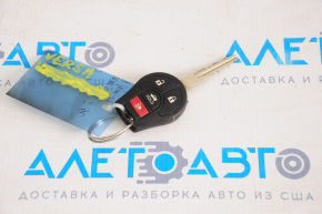 Ключ Nissan Versa 12-19 usa 4 кнопки