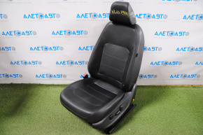 Сидіння водія VW Passat b7 12-15 USA з airbag, електро, шкіра черн, надрив