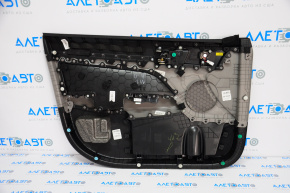 Обшивка двери карточка передняя правая Hyundai Elantra AD 17-20 тряпка сер