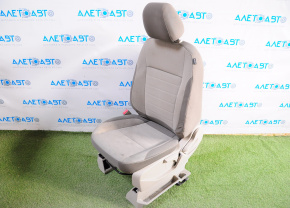 Сидіння водія Ford C-max MK2 13-18 без airbag, механічні, ганчірка беж, під хім. чистку