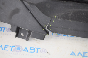 Бампер передний голый Hyundai Tucson 16-18 дорест нижняя часть, текстура, надрывы, примят
