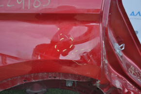 Чверть крило задні праві Lincoln MKX 16- червоний, зам'ятий чобіт