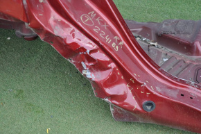 Чверть крило задні праві Lincoln MKX 16- червоний, зам'ятий чобіт