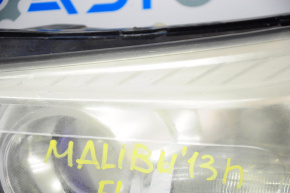 Фара передняя левая голая Chevrolet Malibu 13-15 галоген, под полировку