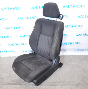 Сидіння водія Dodge Challenger 15 рест, без airbag, електро, ганчірка черн
