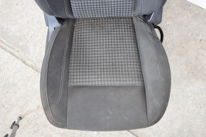 Пассажирское сидение Dodge Challenger 15- рест, без airbag, механическое, тряпка черн